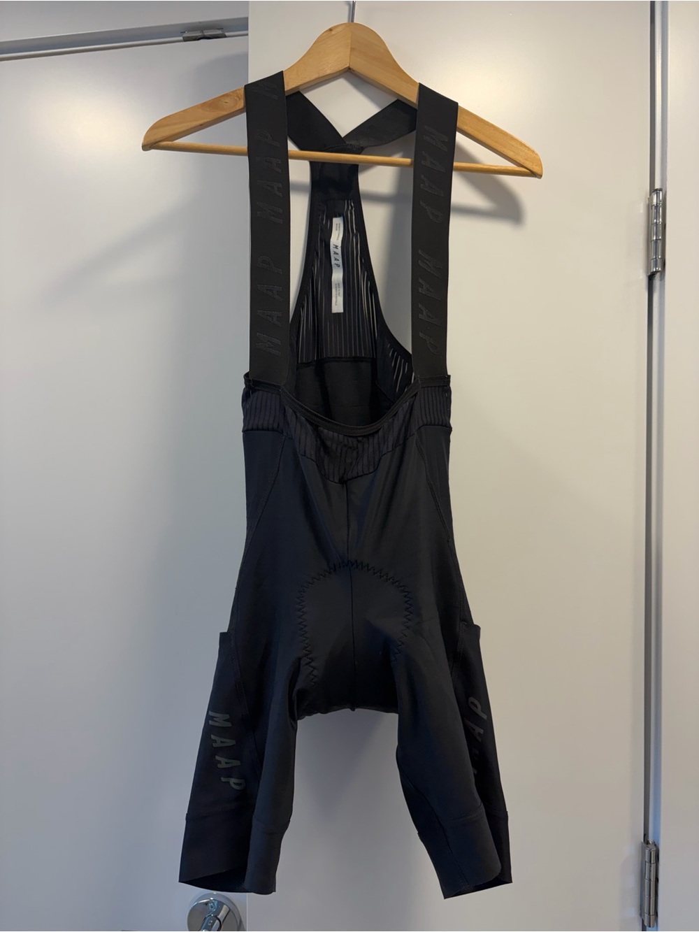 MAAP Women's Black Cycling Bib Shorts - Performance Fit
